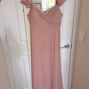 Birdy Grey Spence Dusty Rose bridesmaid dress, XL.  Worn once. Has pockets!!!